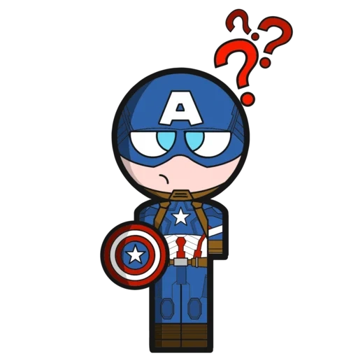 américas, capitão américa, capitão américa chibi, marvel capitão dos eua chibi, o primeiro confronto dos vingadores