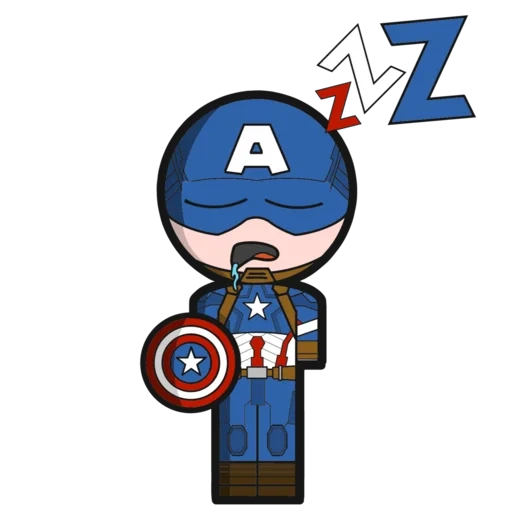 america, capitan america, adesivi capitan america, marvel capitan america chibi, primo incontro dei vendicatori