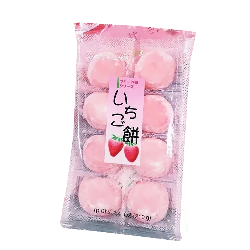 японские конфеты моти, розовые японские сладости, японские конфеты от запаха, корейские сладости розовые, моти японская дыня дайфуку 8 шт 225 г kubota seika