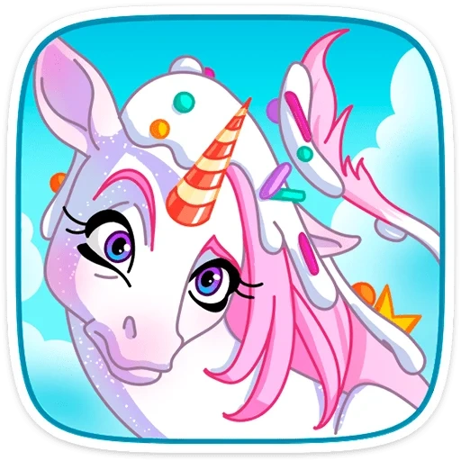 unicorn, licorne, face de licorne, unicorn unicorn, jeu de licorne arc-en-ciel