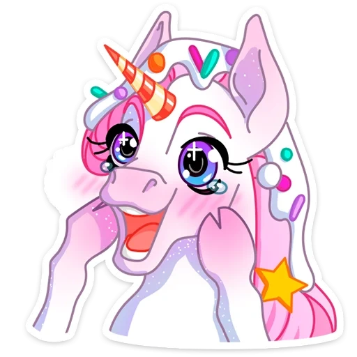 unicorns, unicorn, the drawing of the unicorn, drawings of unicorns are cute, my little pony princess cadens