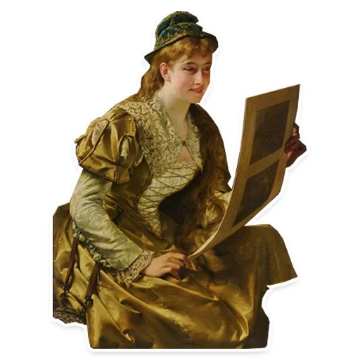 женщина, девушка, обложка стиле ретро, художник jan frederik pieter portielje, художник ян фредерик питер портилье 1829-1908