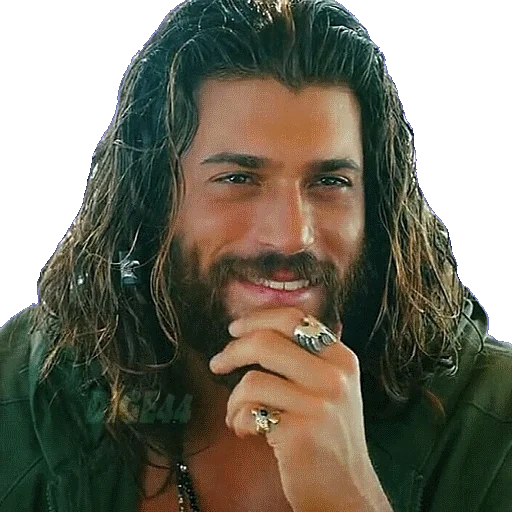 jan yaman, the actors are turkish, the guy is long hair, the man is long hair, men's long hair