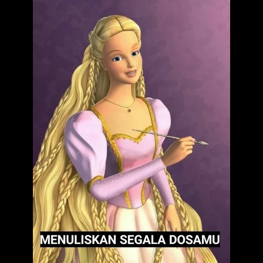 kartun barbie, putri barbie, rapunzel barbie, kartun barbie princess, barbie princess rapunzel