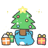 ano novo, padrão de árvore de natal, christmas tree, árvore de natal, árvore de natal de kawai