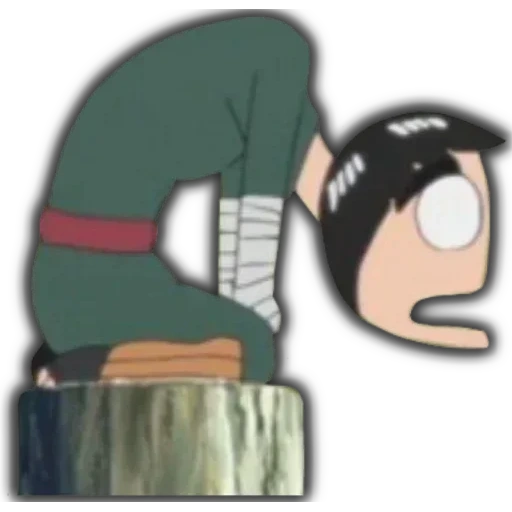 наруто, рок ли чиби, rock lee чиби, персонажи аниме, наруто смешные рожи