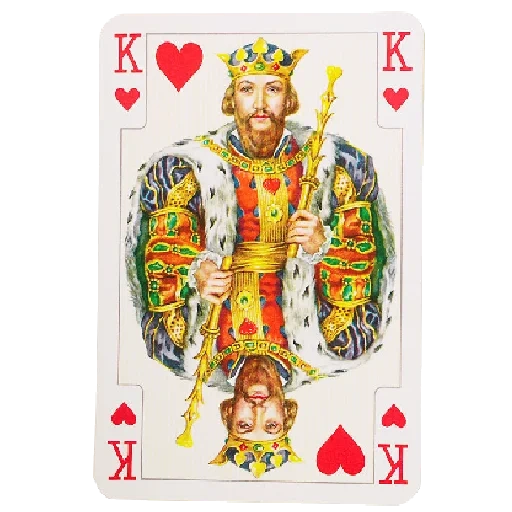 raja bube, raja hati, bermain kartu, nona ka red heart, kartu merah hati raja