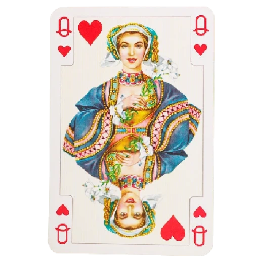 cards lady, playing cards, the trump card of the card, playing cards lady, the worm lady map