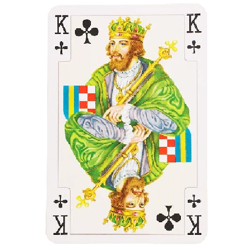 rey tref, mapa de rey, jugando a las cartas, card king tref, jugas de cartas rey