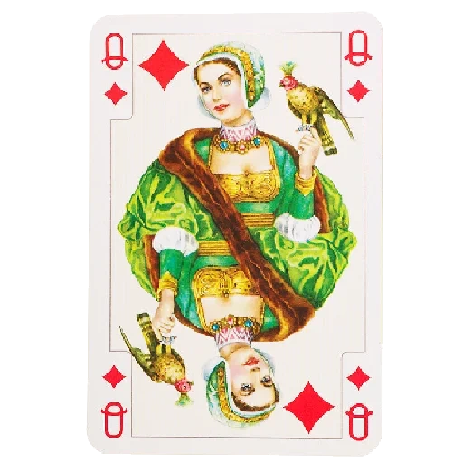 cartes dame, carte dame des vers, le card trump de la carte, cartes d'impression jouant, lady tref lady peak lady cerved lady tambourine