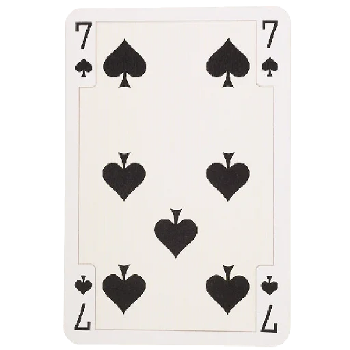 7 picos, picos de la tarjeta, mapa 7 pico, valor de la tarjeta de 7 picos, jugas de cartas 10 pico