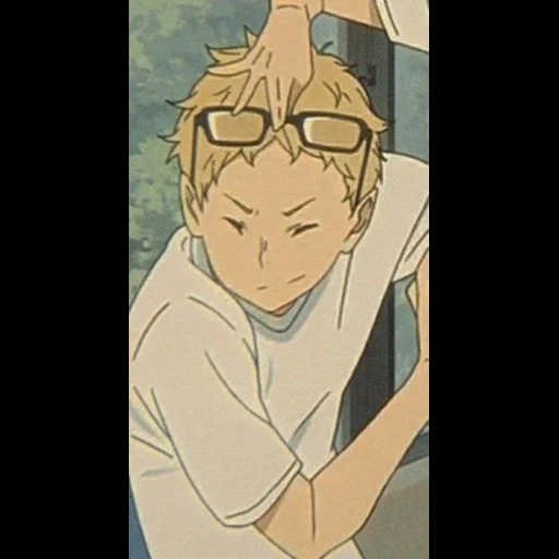 haikyuu, tsukishima, tsokishima, tsokishima kay, anime volleyball nishinoy tanaka