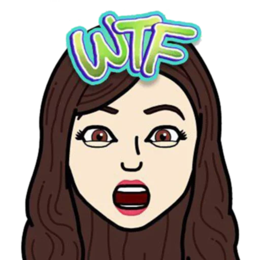 bitmoji, people, girl, bitmogi's face, beautiful bitmoji