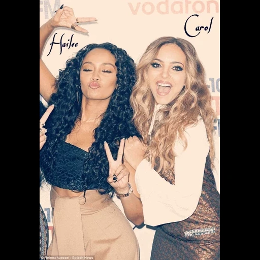 junge frau, thirlwall, kleine mischung, verbündeter brooke, normani und dinah jane