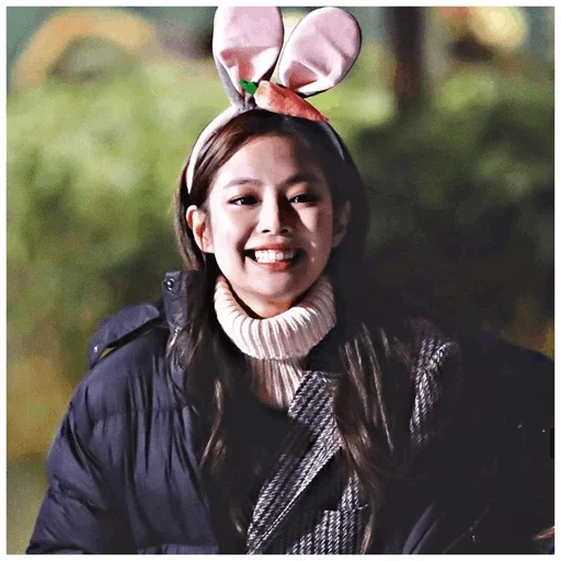 jenny kim, rose noir, jennie blackpink, jennie kim blackpink, blackpink jennie rabbit ears