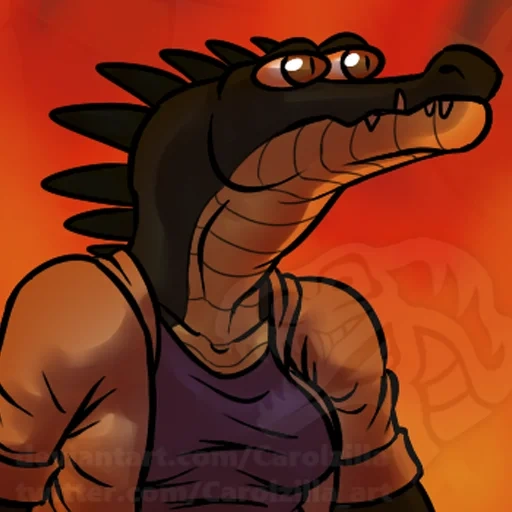 anime, humano, rex equinox, alligator furri, furry rex_equinox raptor