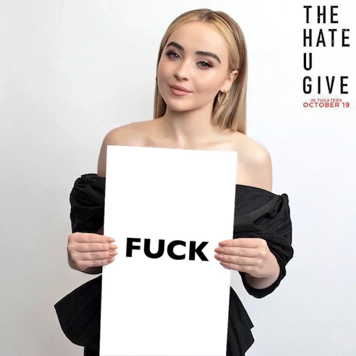 girl, hate, the hatred of others, young girl, sabrina carpenter