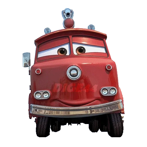 trolley 2, fire engine, trolley fire truck, the walt disney company, fire truck trolley red