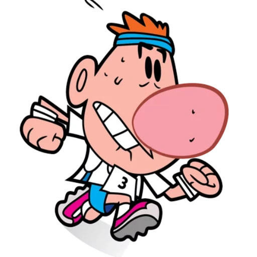 billy, personagens, classe 404 cartoon, grande desenho animado do nariz, o personagem do desenho animado billy