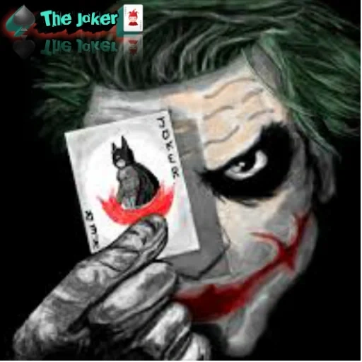 joker, джокер бэйн, джокер картой, джокер картой руке, джокер хита леджера картой