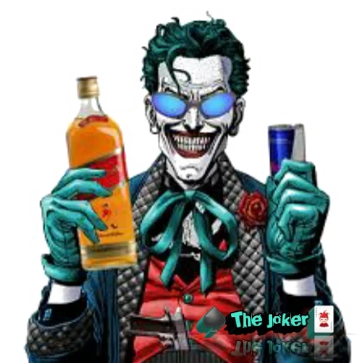 joker, palhaço, pessoas, empresa de arte dlamchik, três quadrinhos de palhaço