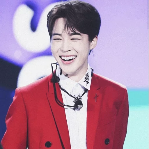 qi ming, jimin bts, chimin baby, jimin 2018, bts charming red set