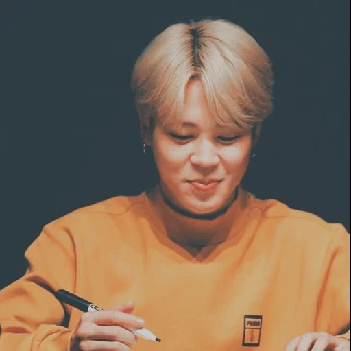 jimin bts, парк джимин, bangtan boys, чимин фансайн 2020, jimin puma fansign 2018