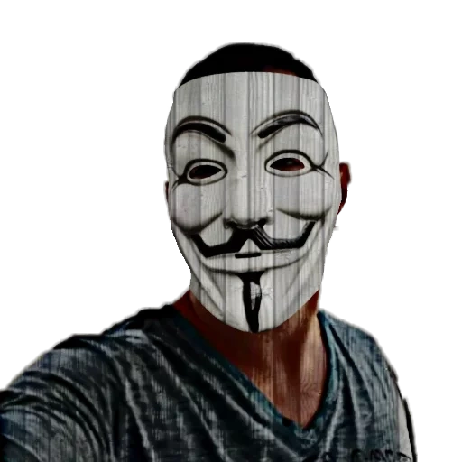 die maske von guy fox, maske der vendetta, die maske der anonymität, die maske von guy fox, das anonyme muster