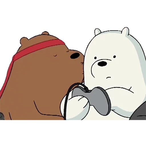 we're bears, bare bears, we are cheerful bears, the whole truth about bears, cartoon the whole truth of bears