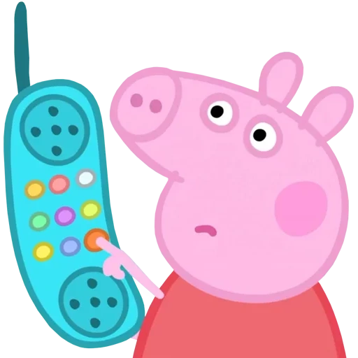 peppa peppa, oreillons de pipa, piggy paige cri, piggy paige est drôle, piggy page téléphone