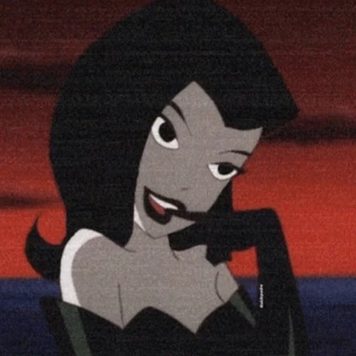 anime, ani lorak, ivy batman, batman è l'edera velenosa, batman animated series 1992 ivy velenoso