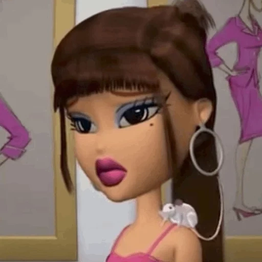 blatz, bratz, andres guardado, bratz cartoon jasmin, cartoon de jasmim de bratz