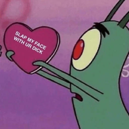 mèmes, humain, ma coeur, je t'aime focus, coeur du plancton