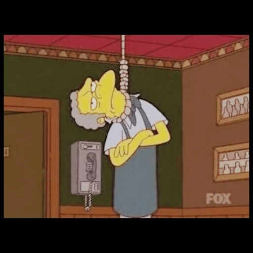 aneurysm, the simpsons, simpson meme, the simpsons hanged themselves, attempted suicide