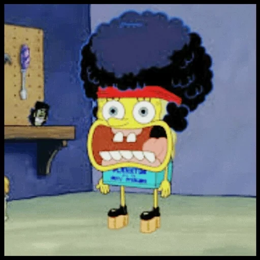 bob sponge, dudley savage, rambut kacang spons, wind up music box fnaf 2, spongebob squarepants