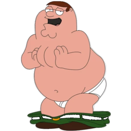 griffin, peter griffin, pahlawan griffin, puting peter griffin, peter griffin tersenyum