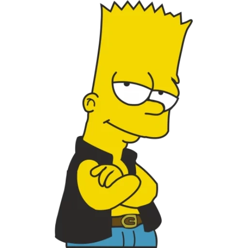 the simpsons, bart simpson, homer simpson, pahlawan simpsons, bart simpson punk