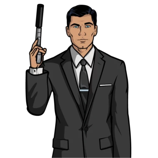 der bogenschütze, iljitsch, agent archer, sterling archer, archer style agent