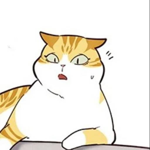 кошка, котики, anime cat, кошачий арт, персонаж кот