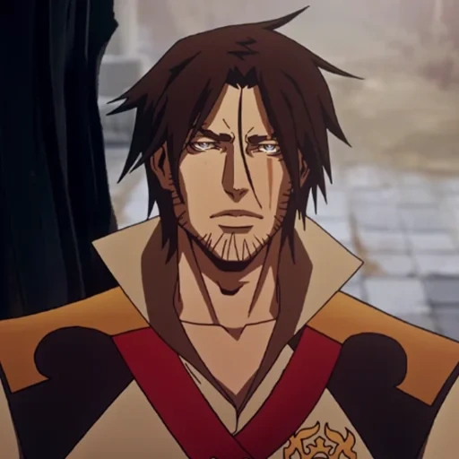 château, trevor belmont, trevor belmont anime, castles trevor belmont, professeur de quickie belmont