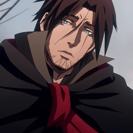 тревор бельмонт, trevor belmont icon, тревор бельмонт аниме, тревор бельмонт кастлвания 3, кастлвания тревор бельмонт 3 сезон