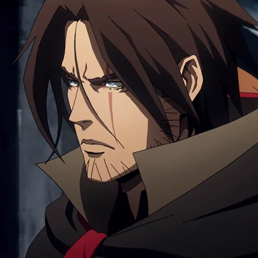 anime, humain, château, trevor belmont anime, castles trevor belmont saison 3