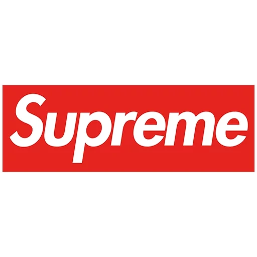 supreme, logo suprim x, suprim flag, supreme logo, suplim sticker