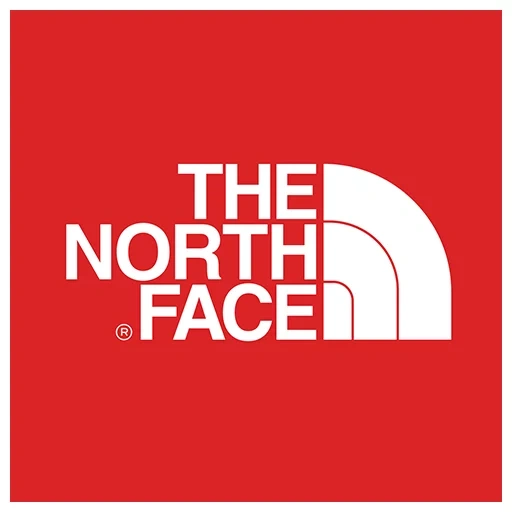 ze north fais, die nordfläche, north face logo, das nordgesichtsemblem, das north face logo