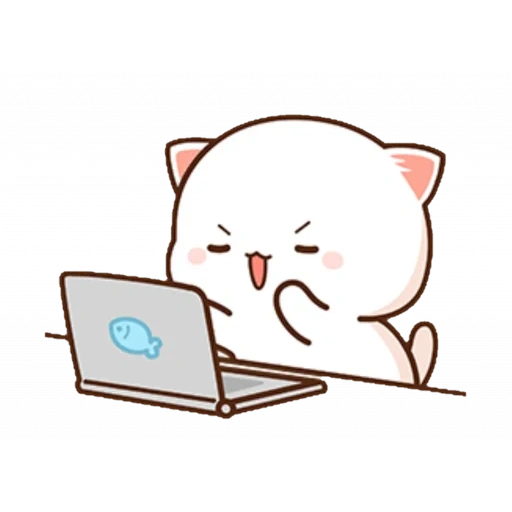 chat, katiki kavai, les animaux sont mignons, dessins de chats mignons, beaux chats kawaii