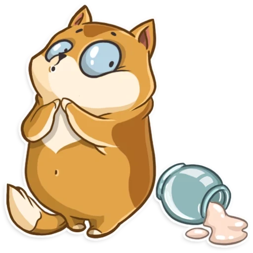 cats, hamster, hamster senya, stickers chat mignon, les motifs animaux sont mignons