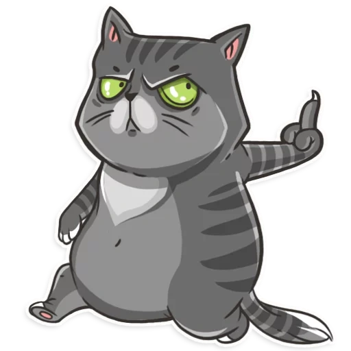 cat, bmp cats, gray cat cartoon, british cat cartoon