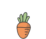 carrot, wortel, wortel, pola wortel, kartun wortel