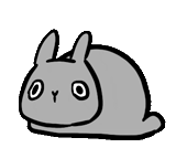 gato, meng conejo, boceto de conejo, detener la línea de conejo, dibujo de lápiz de conejo
