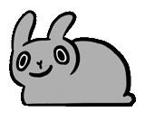 conejo, icono de conejo, conejo cleveland, pictograma de conejo, detener la línea de conejo